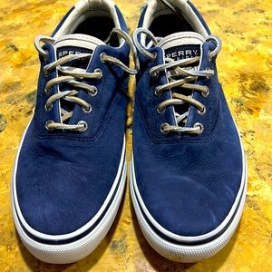 Suede blue Sperry